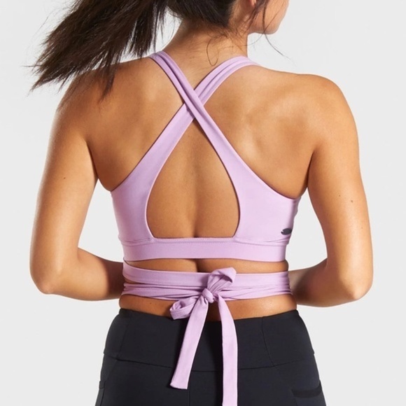 Gymshark Poise Wrap Around Sports Bra Size Small - Picture 2 of 6